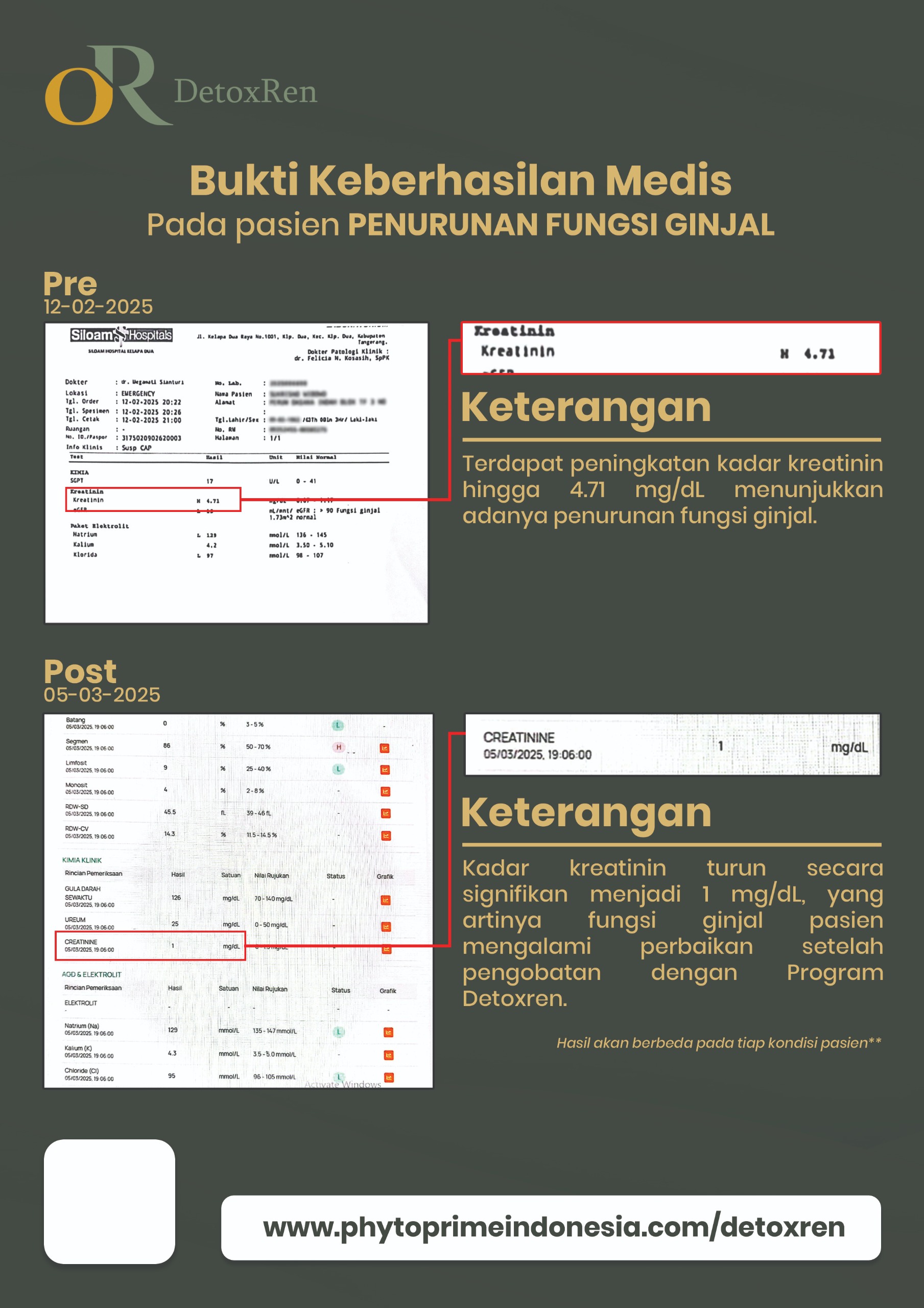 Bukti medis kasus 2